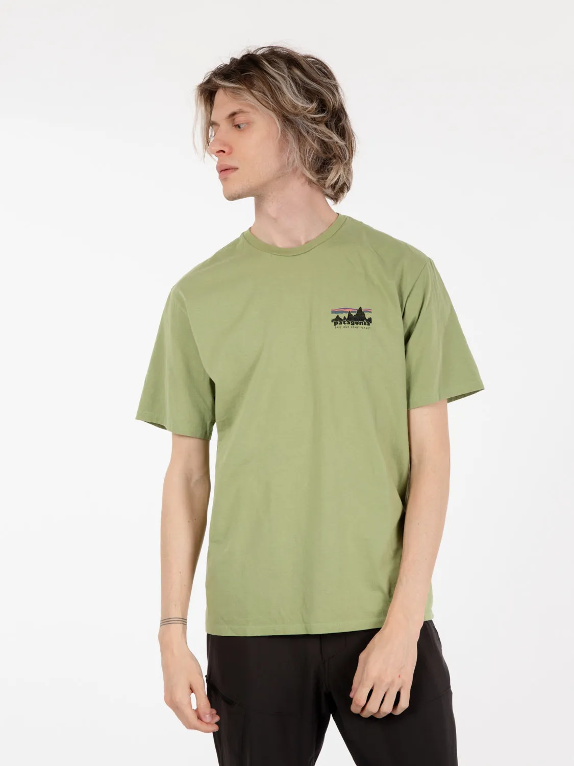 73 Skyline organic t-shirt green