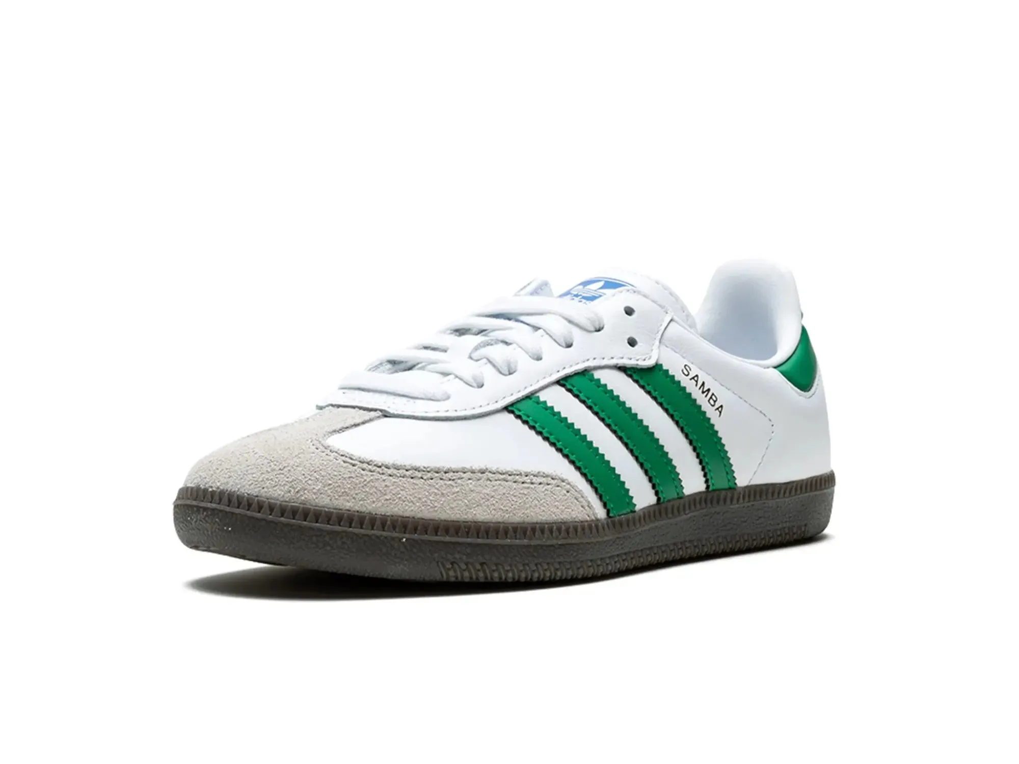 Adidas Samba "Footwear White Green"