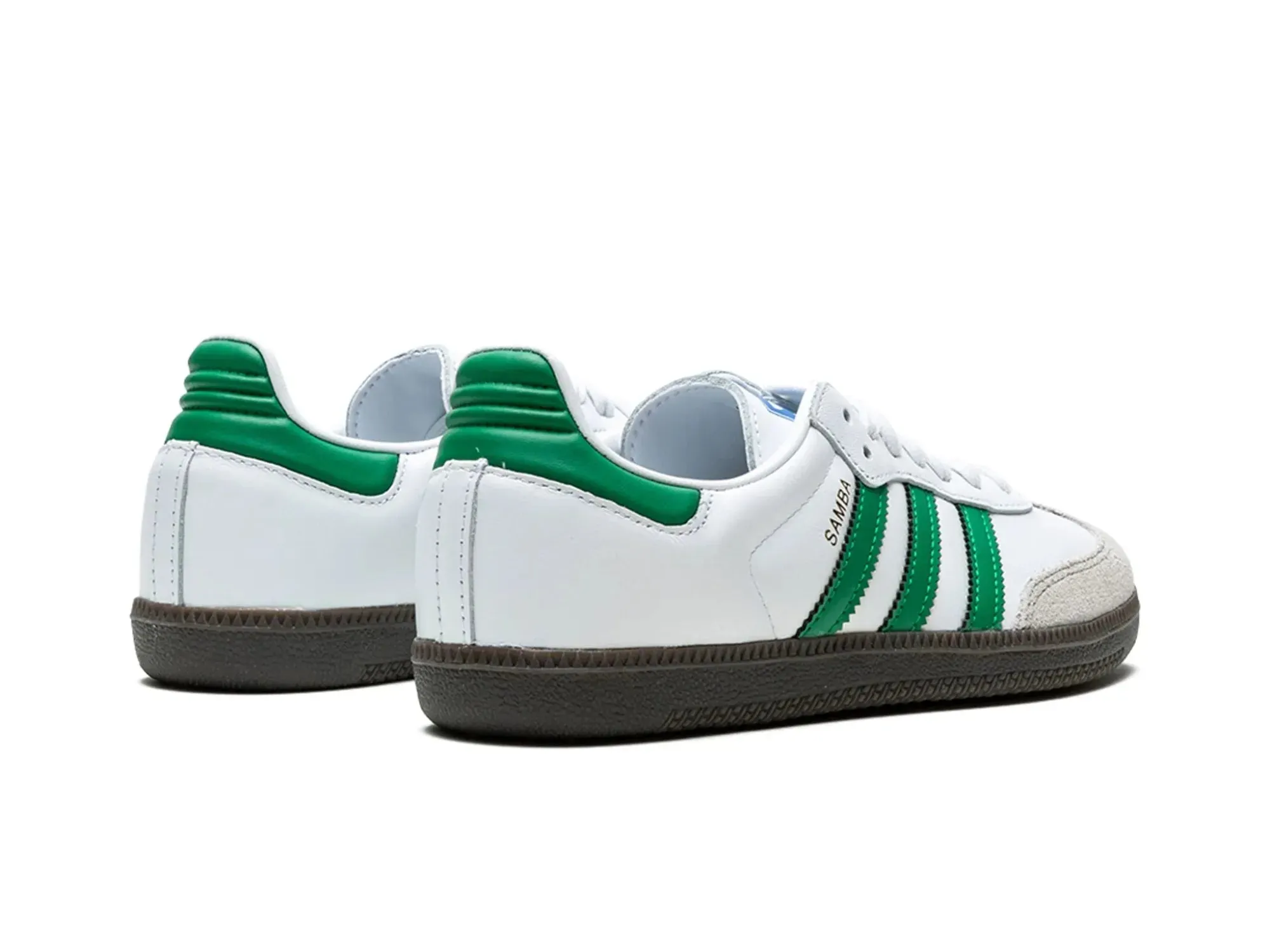 Adidas Samba "Footwear White Green"