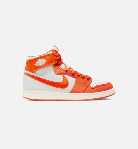 Air Jordan 1 KO Rush Orange Mens Lifestyle Shoe - Orange/White