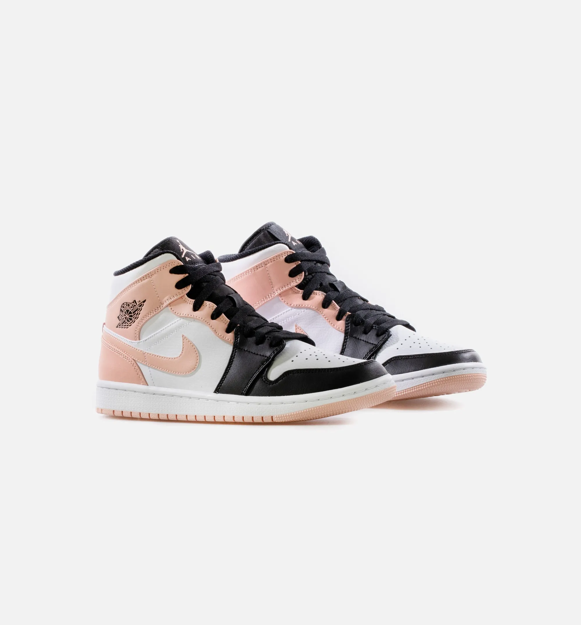 Air Jordan 1 Mid Arctic Orange Mens Lifestyle Shoe - White/Black/Arctic Orange