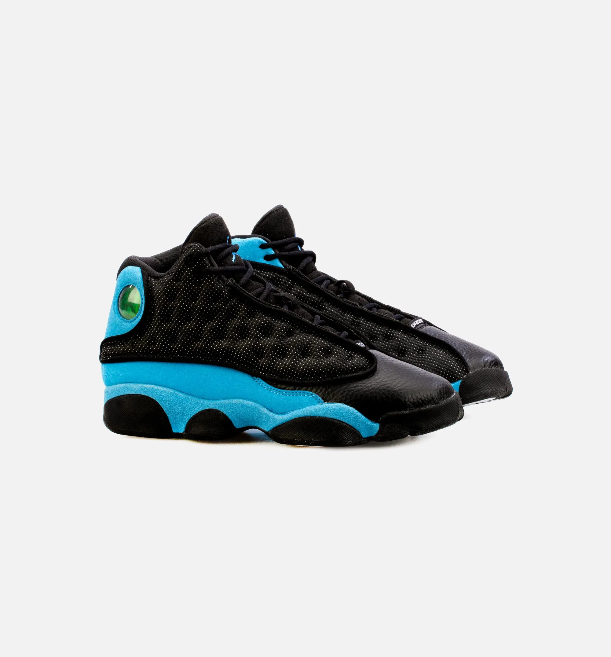 Air Jordan 13 Retro University Blue Grade School Lifestyle Shoe - Black/Blue