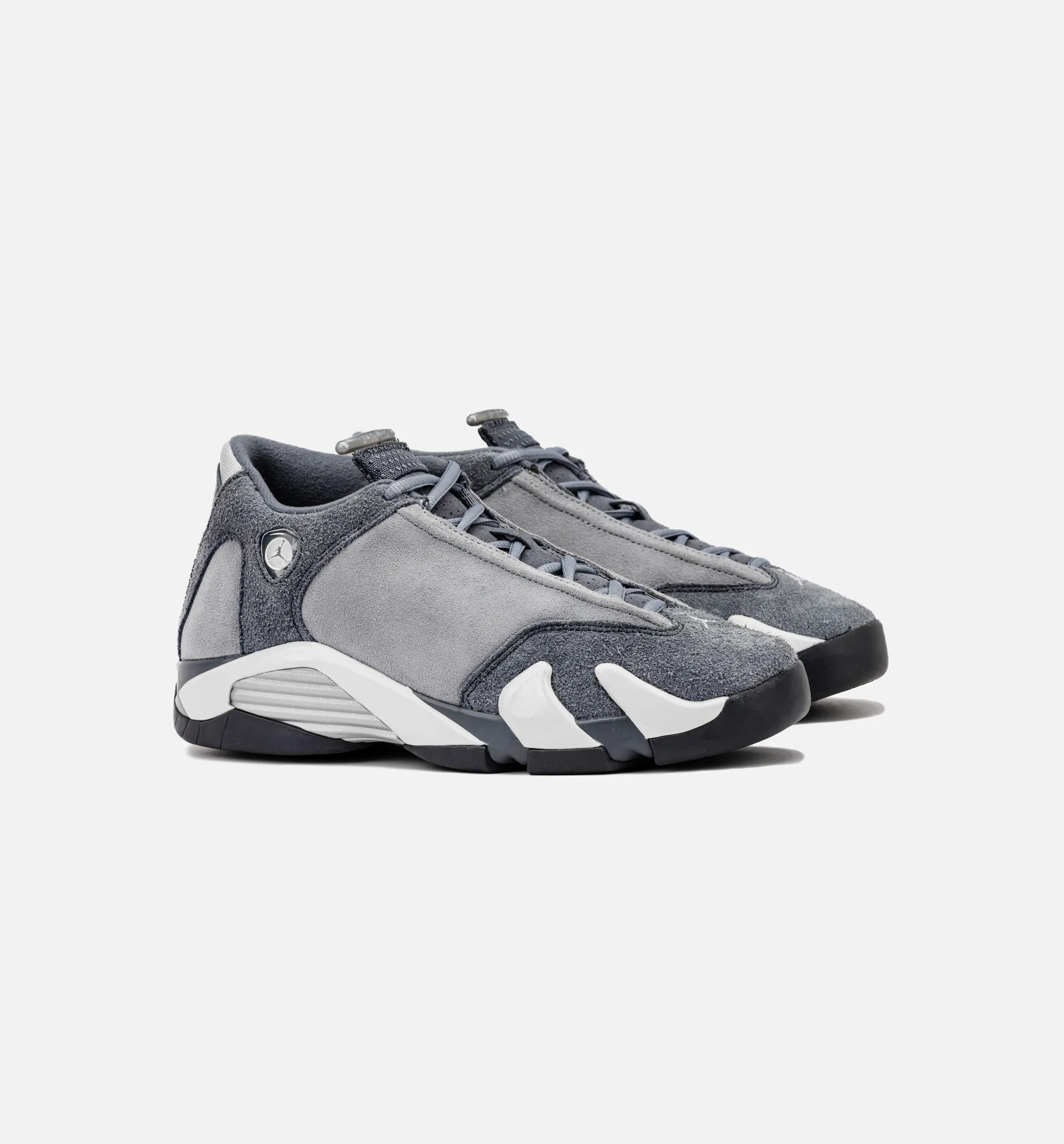 Air Jordan 14 Retro Flint Grey Grade School Lifestyle Shoe - Flint Grey/Stealth White