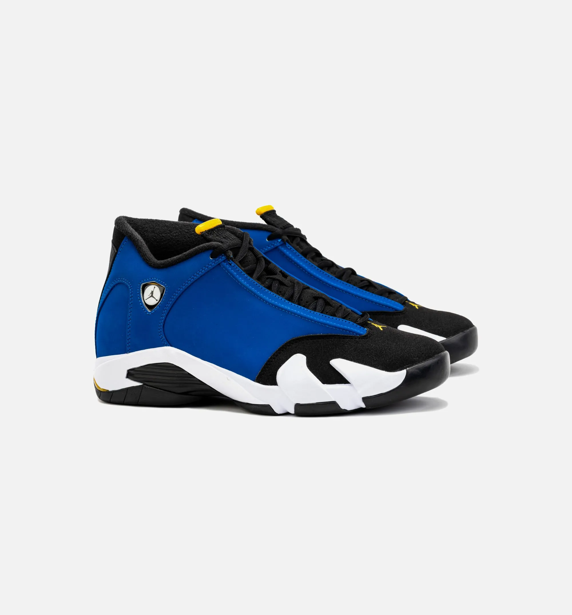 Air Jordan 14 Retro Laney Mens Lifestyle Shoe - Blue/Black Free Shipping