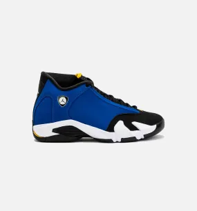 Air Jordan 14 Retro Laney Mens Lifestyle Shoe - Blue/Black Free Shipping