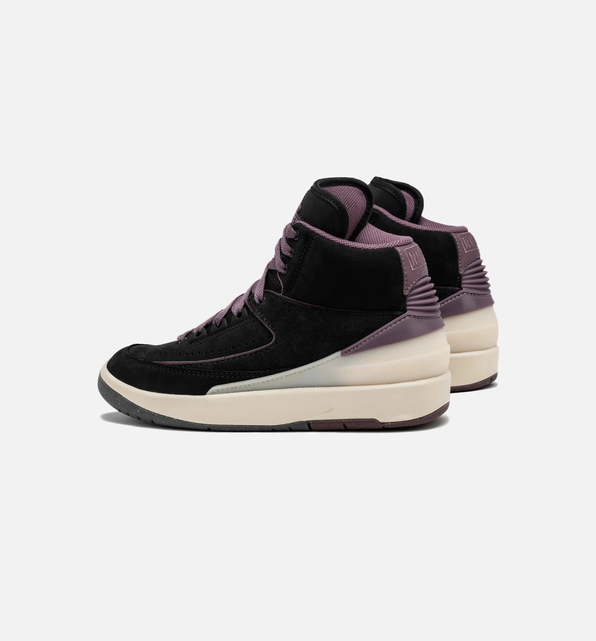 Air Jordan 2 Retro Off Noir Womens Lifestyle Shoe - Off Noir/Ice Cool Grey/Mauve