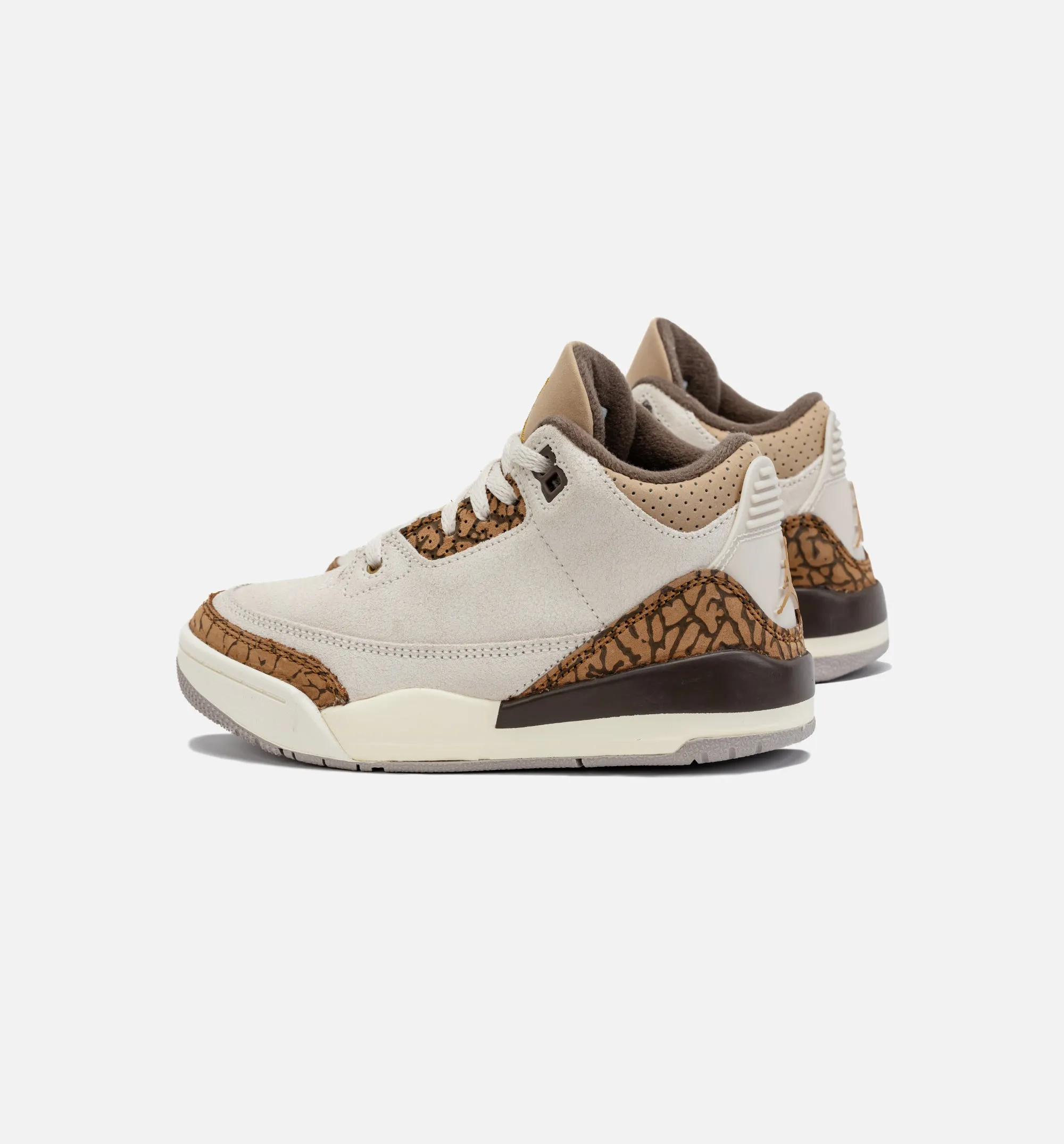 Air Jordan 3 Retro Palomino Preschool Lifestyle Shoe - Light Orewood Brown/Palomino