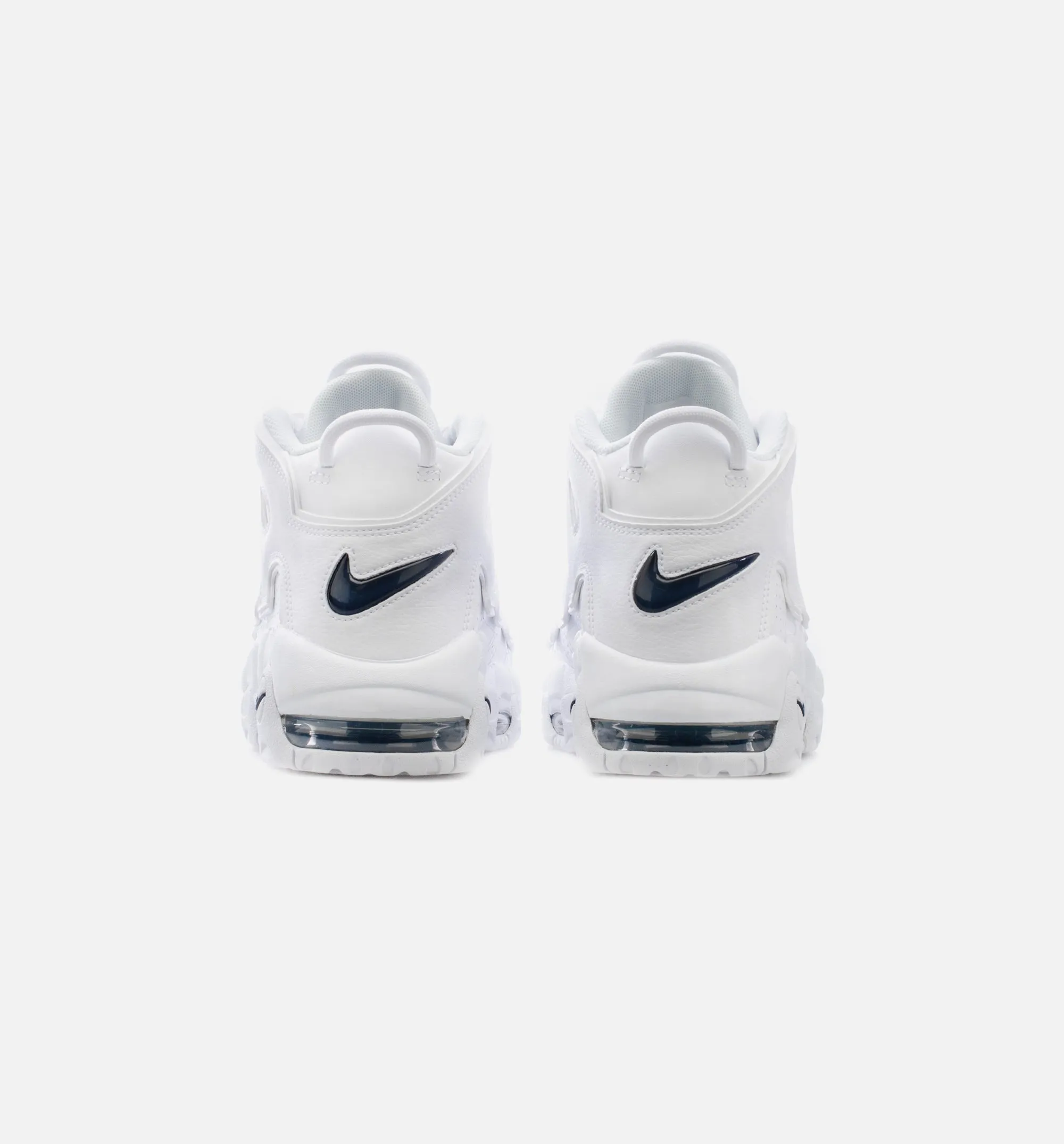 Air More Uptempo 96 White Navy Mens Lifestyle Shoe - White