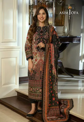 AJAW-02 EMBROIDERED KHADDAR 3 PCS