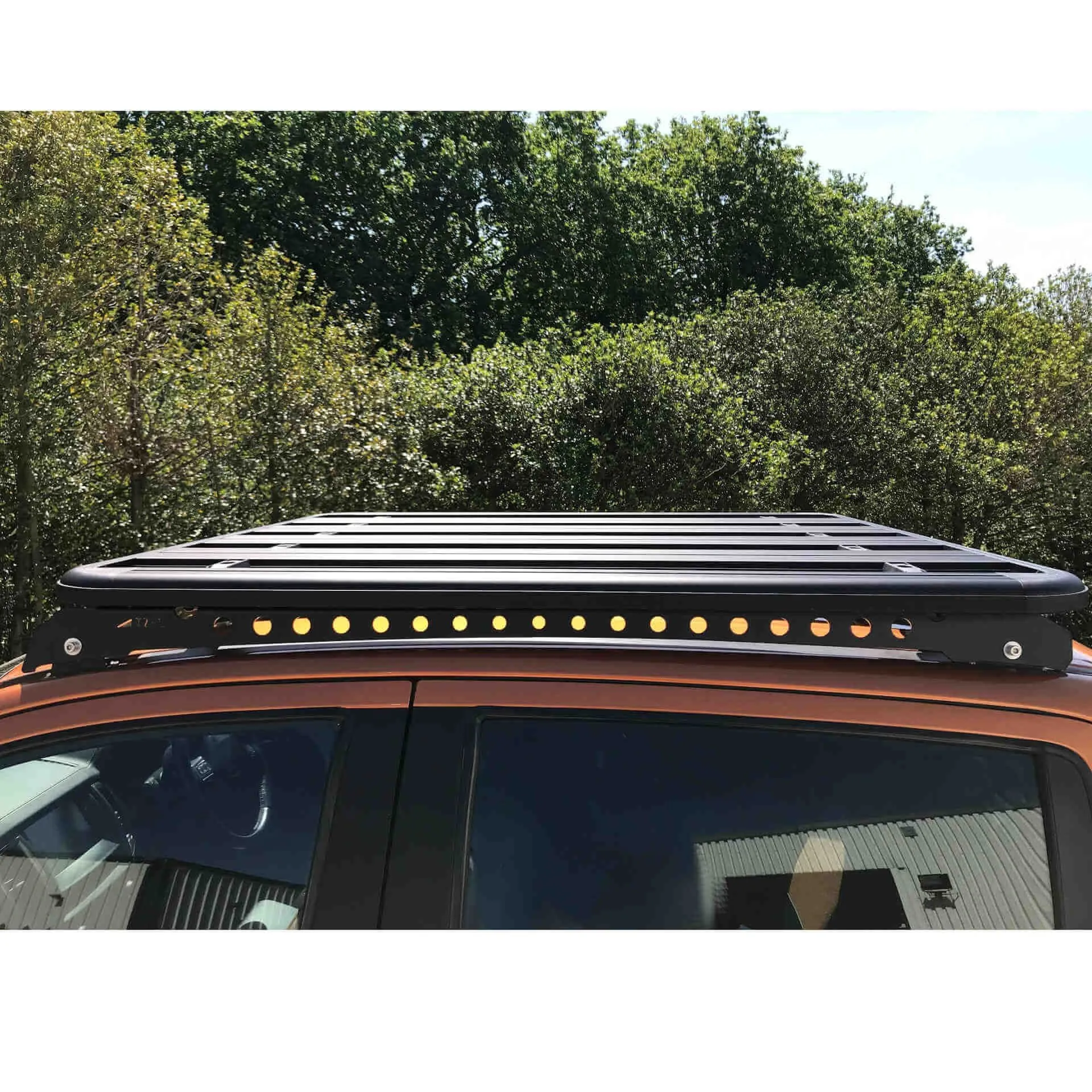 AluMod Low Profile 135cm x 125cm Roof Rack for the Nissan Navara NP300 2015 