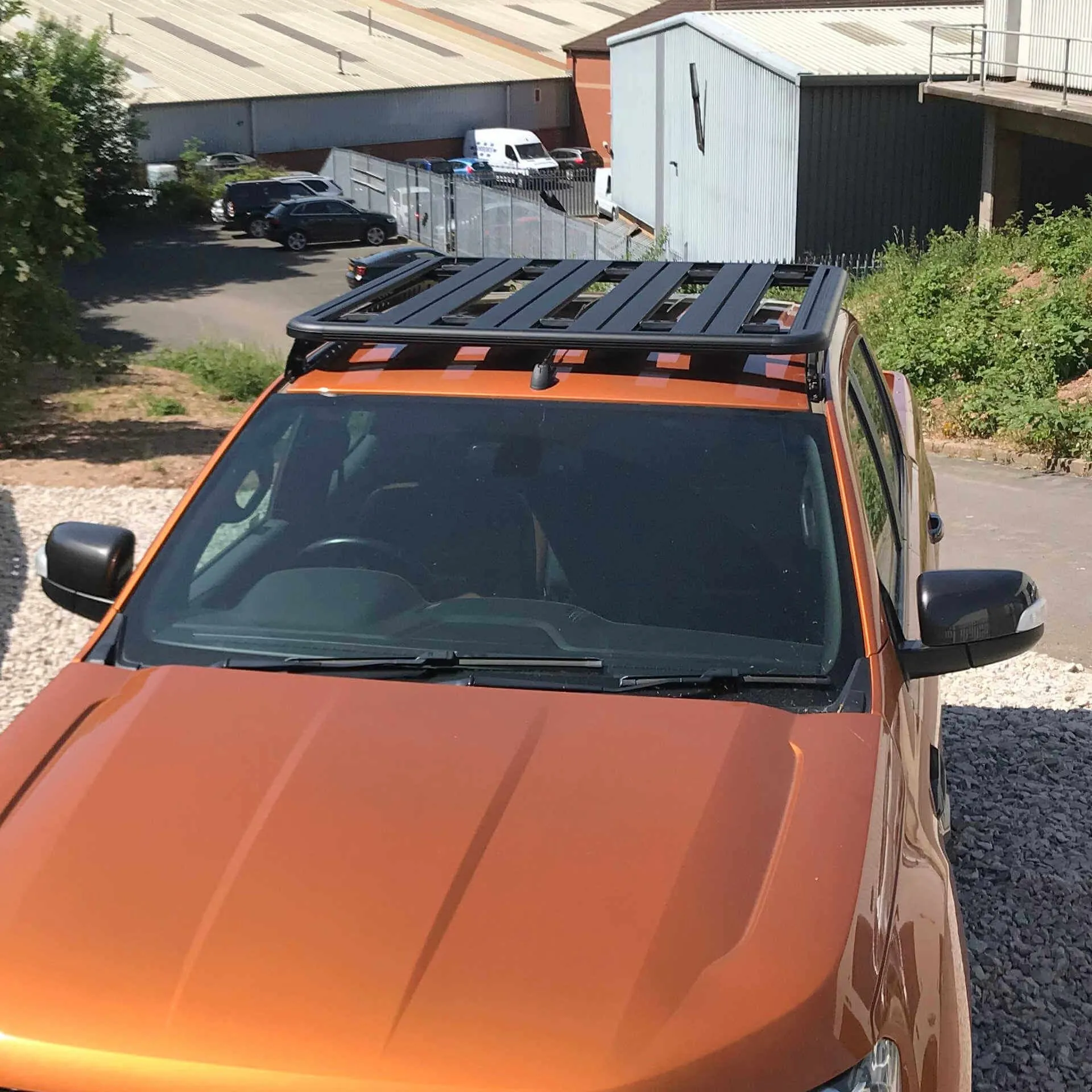 AluMod Low Profile 135cm x 125cm Roof Rack Ford Ranger 2015  MK3 T6 (P375) DC