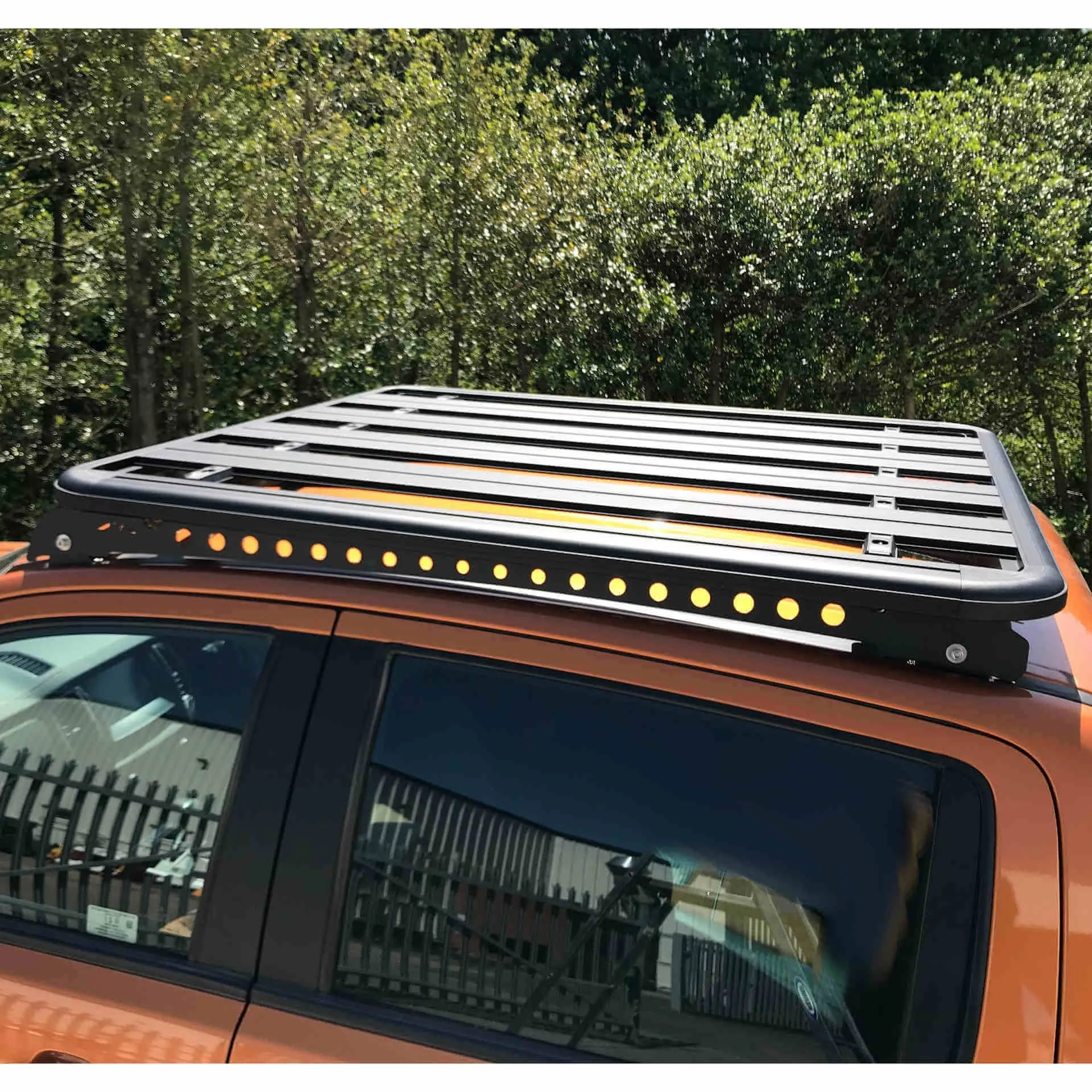 AluMod Low Profile 135cm x 125cm Roof Rack Ford Ranger 2015  MK3 T6 (P375) DC