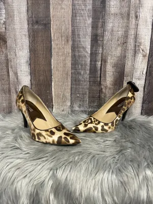 Animal Print Shoes Designer Michael By Michael Kors, Size 8