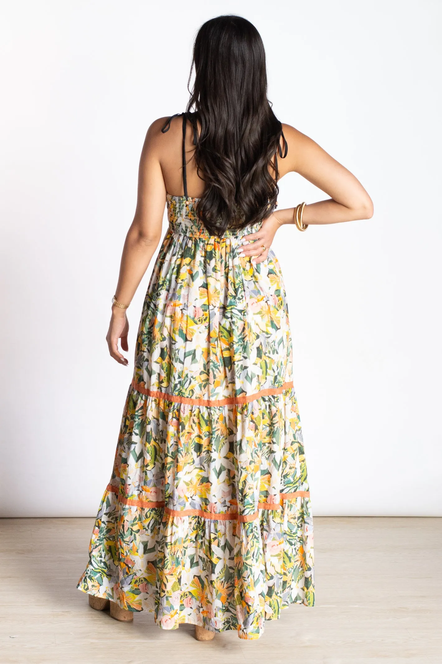 Avid Admiration Floral Maxi Dress