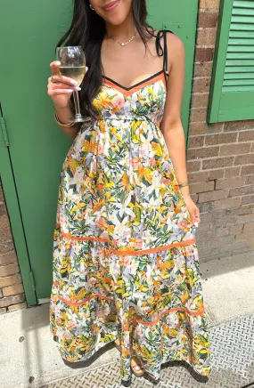 Avid Admiration Floral Maxi Dress