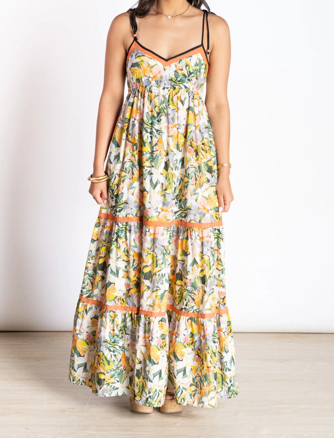 Avid Admiration Floral Maxi Dress