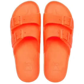 Bahia Sandals in Orange Fluo