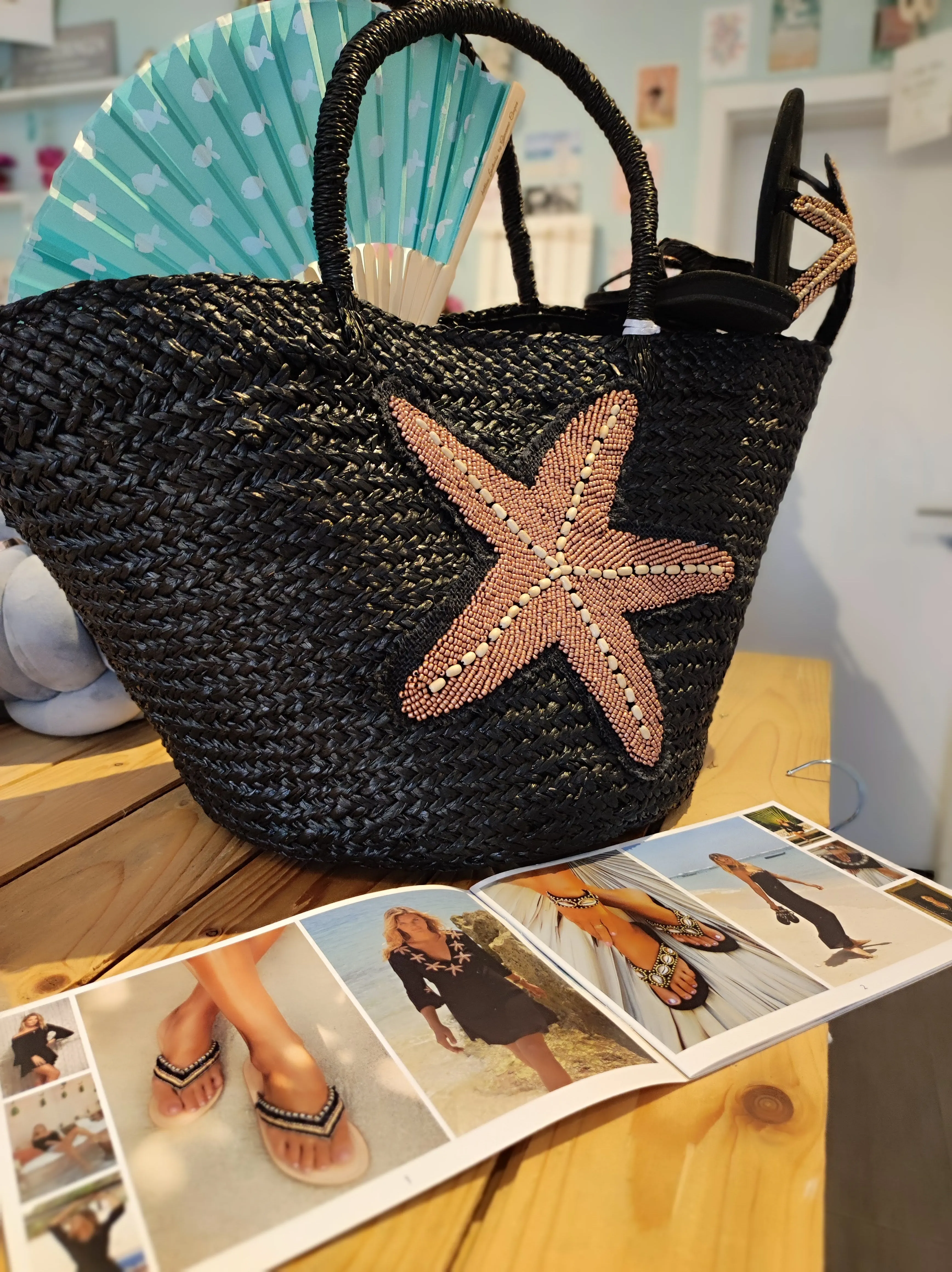 BASKET STARFISH BLACK/BRONZE HOT LAVA