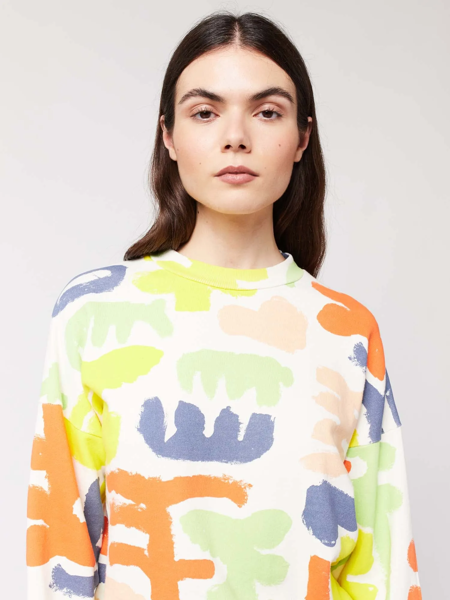 Carnival Print Sweatshirt