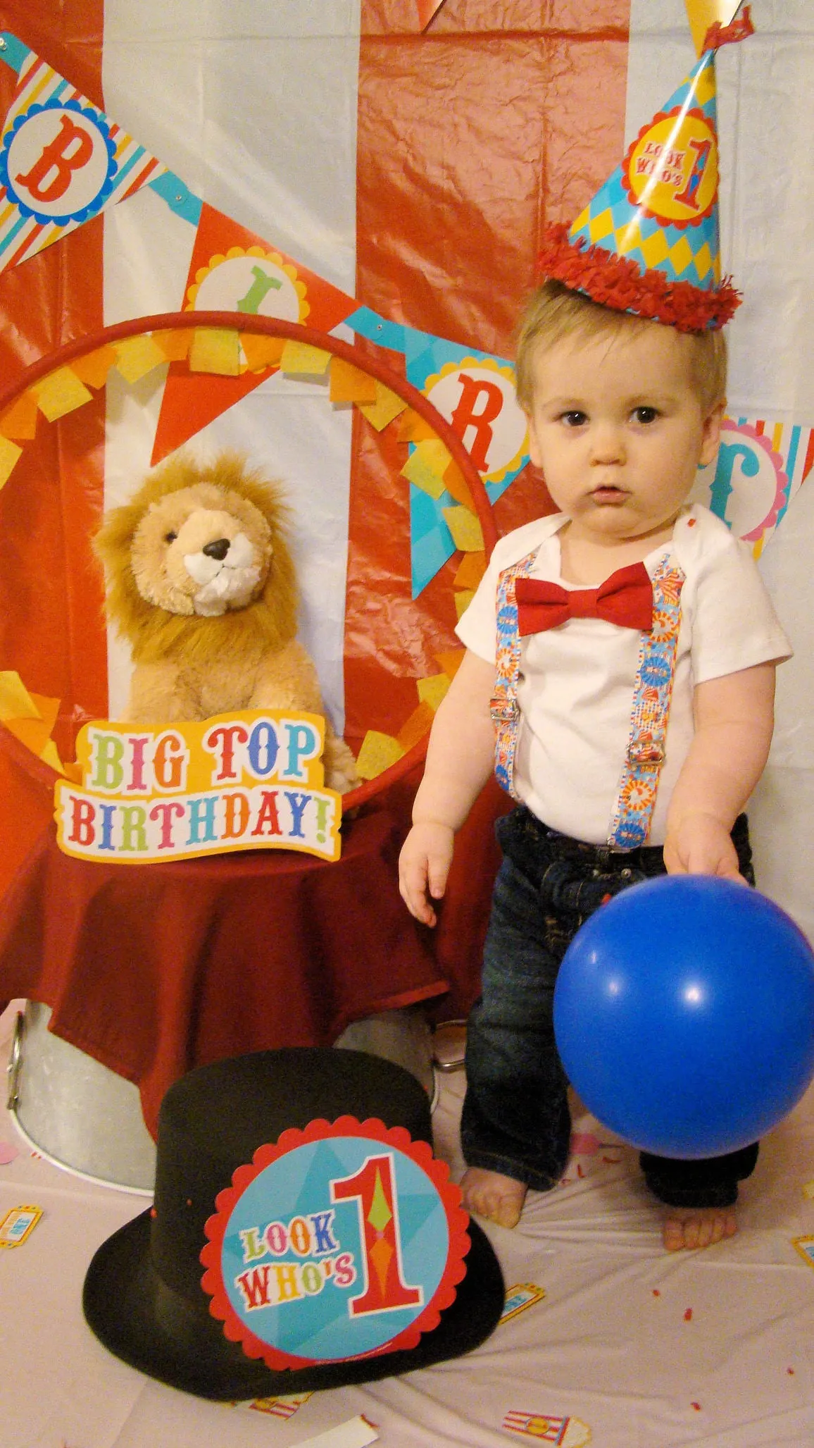 Circus Birthday Outfit Baby Boy Carnival Theme Animals Big Top