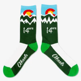 Colorado Men's & Women's 14er Crew Socks