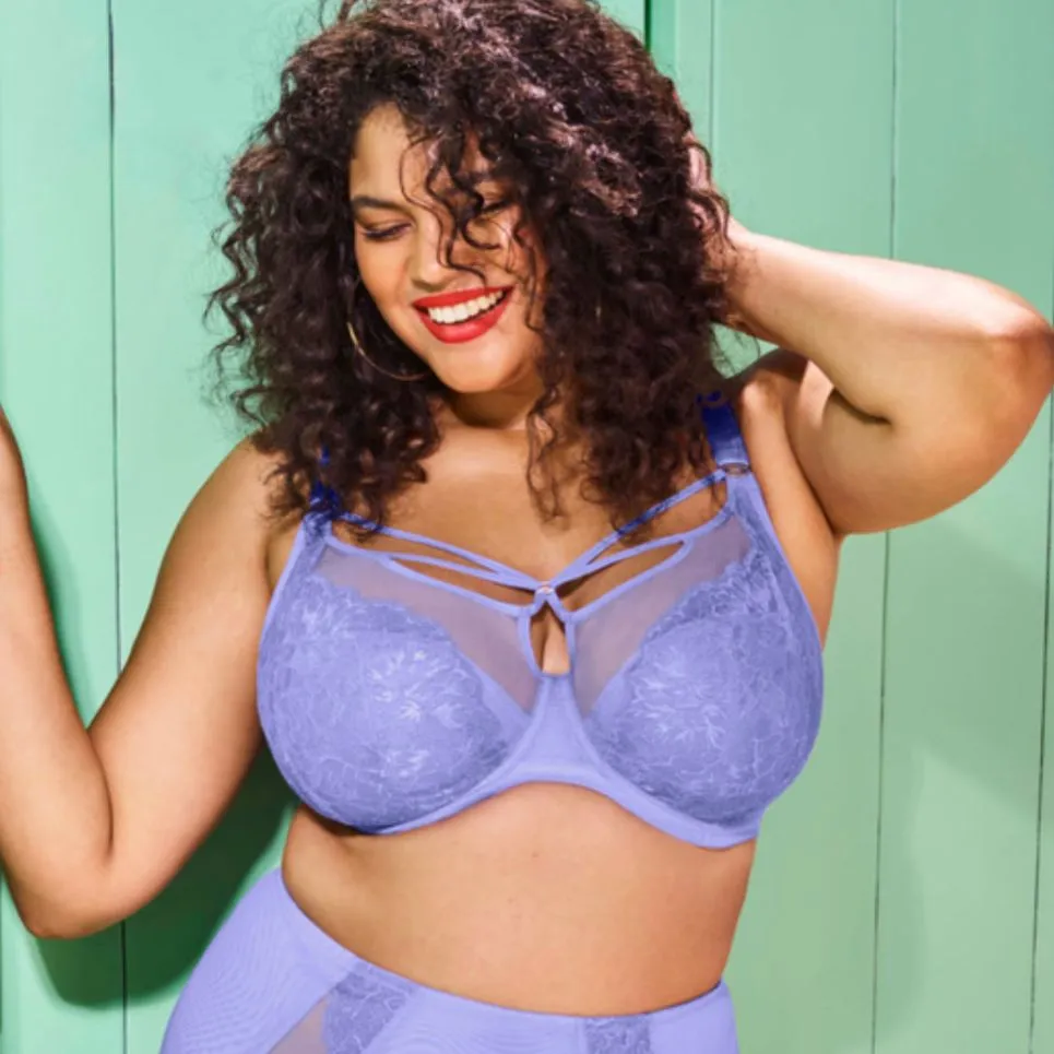 Elomi Brianna UW Plunge Bra in Jacaranda EL8080