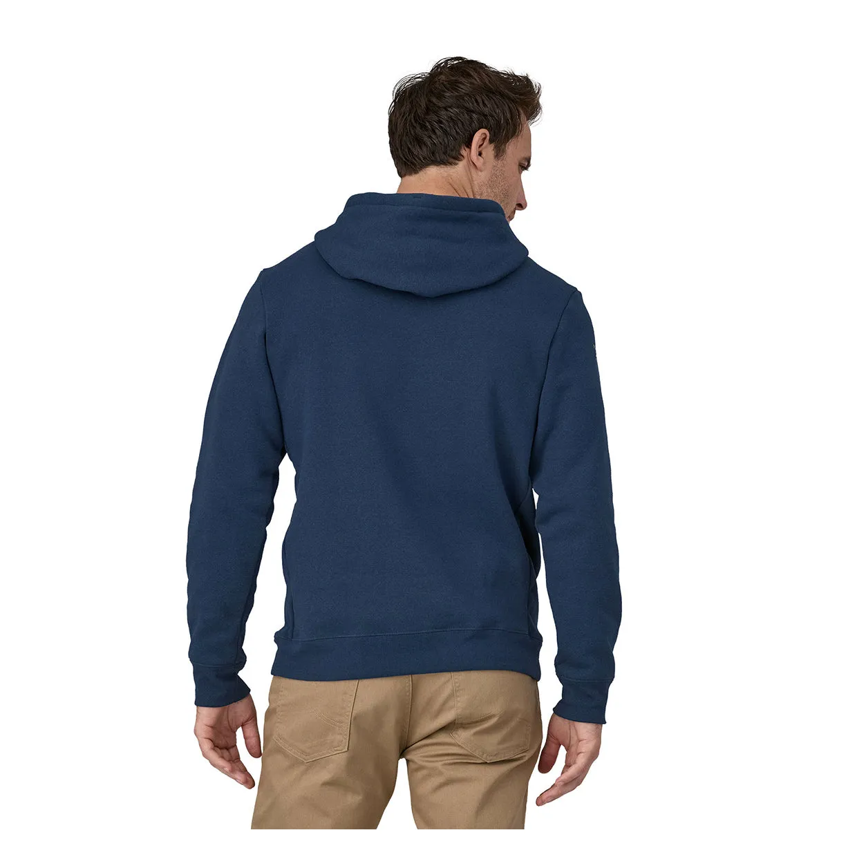 Felpa Uomo Patagonia Forge Mark Uprisal Blu Navy