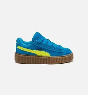 Fenty Creeper Phatty Grade School Lifestyle Shoe - Blue/Lime/Gum Free Shipping