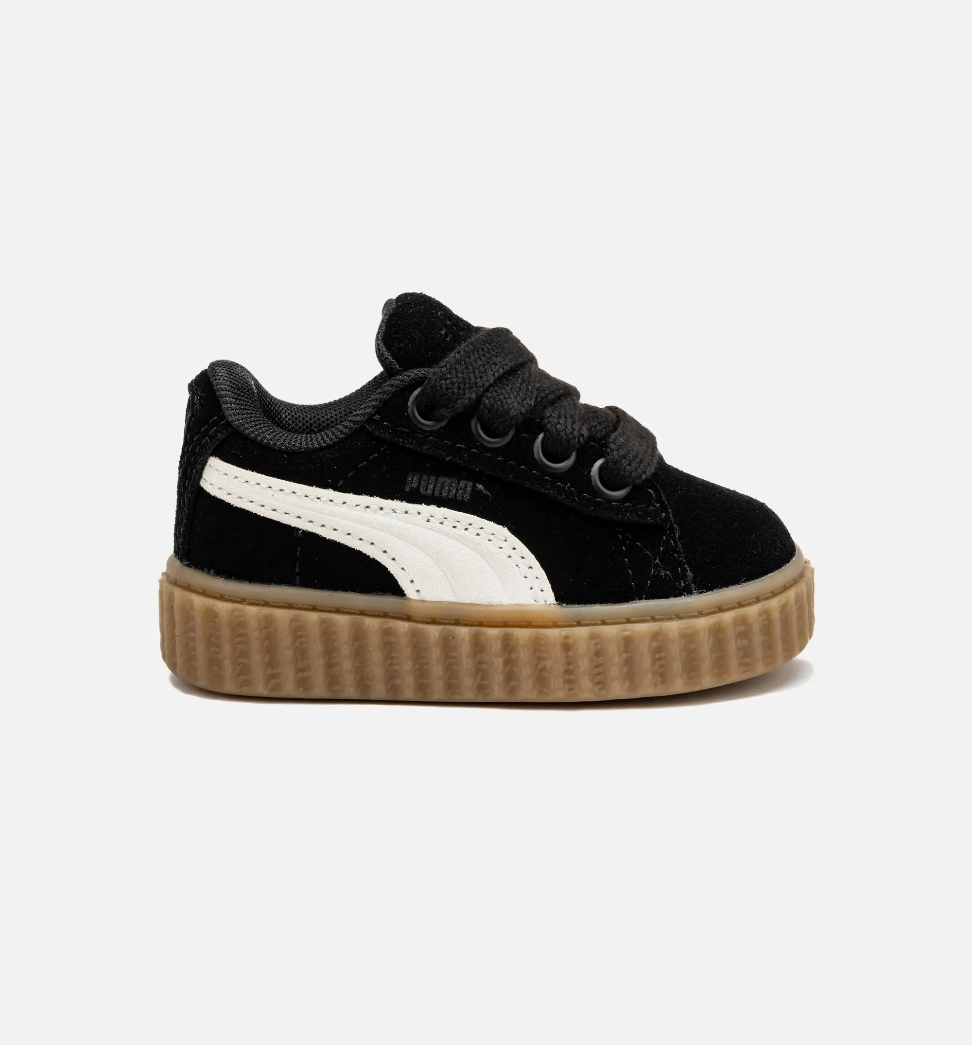 Fenty Creeper Phatty Infant Toddler Lifestyle Shoe - Black/White/Gum Free Shipping