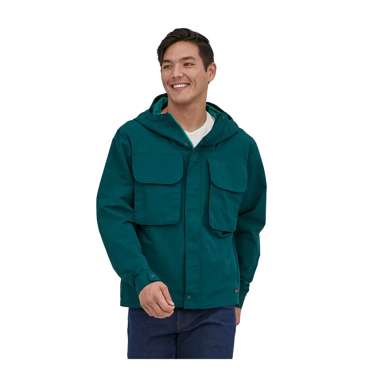 Giubbino Patagonia Isthmus Utility Jacket Verde Scuro