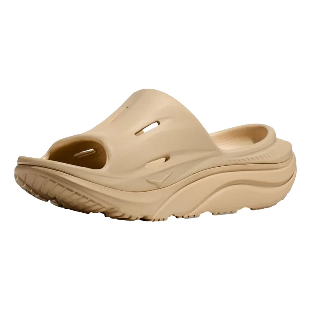 HOKA ONE ONE U ORA RECOVERY SLIDE 3-SHIFTING SAND