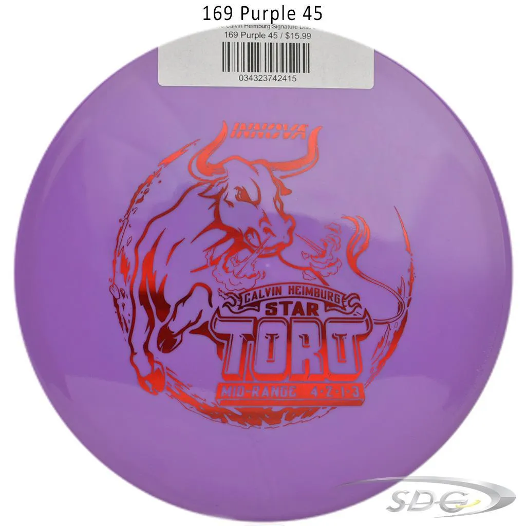 Innova Star Toro Calvin Heimburg Signature Disc Golf Mid-Range