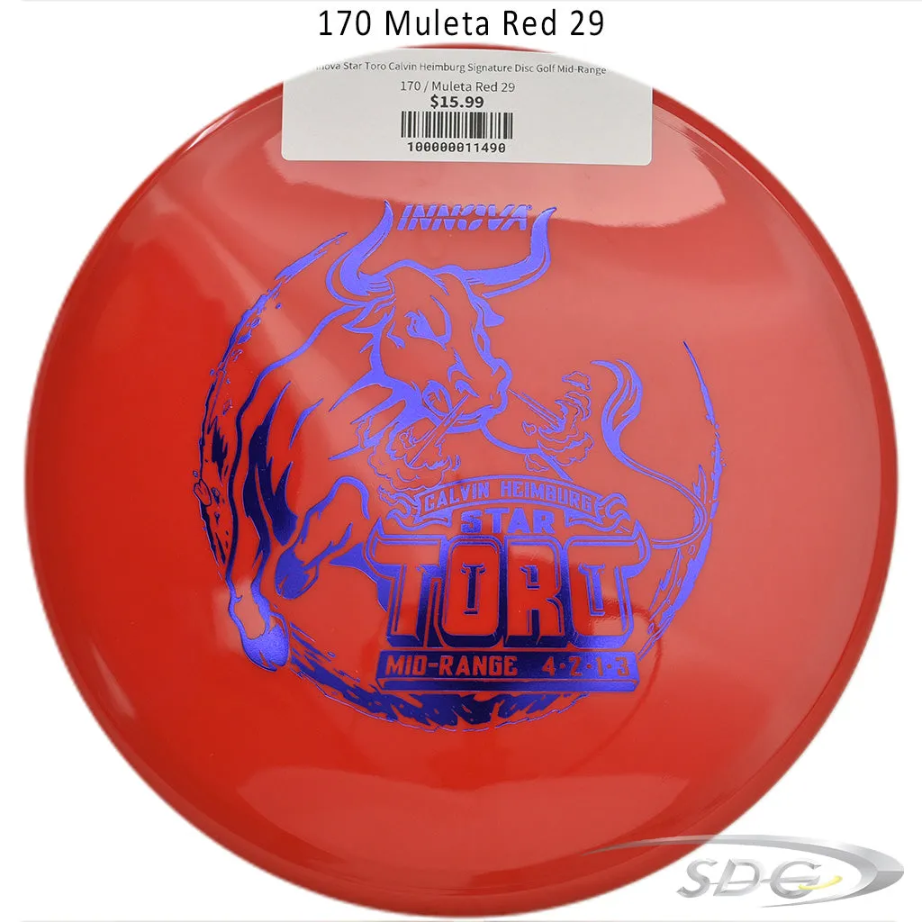 Innova Star Toro Calvin Heimburg Signature Disc Golf Mid-Range