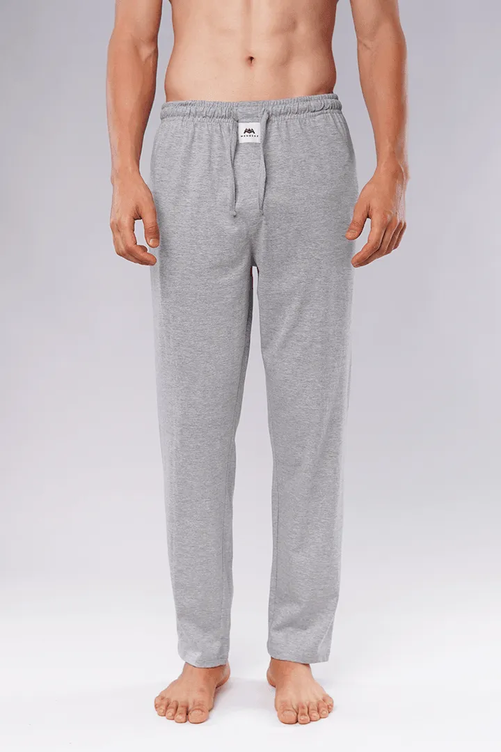 Jersey Pajamas - Heather Grey