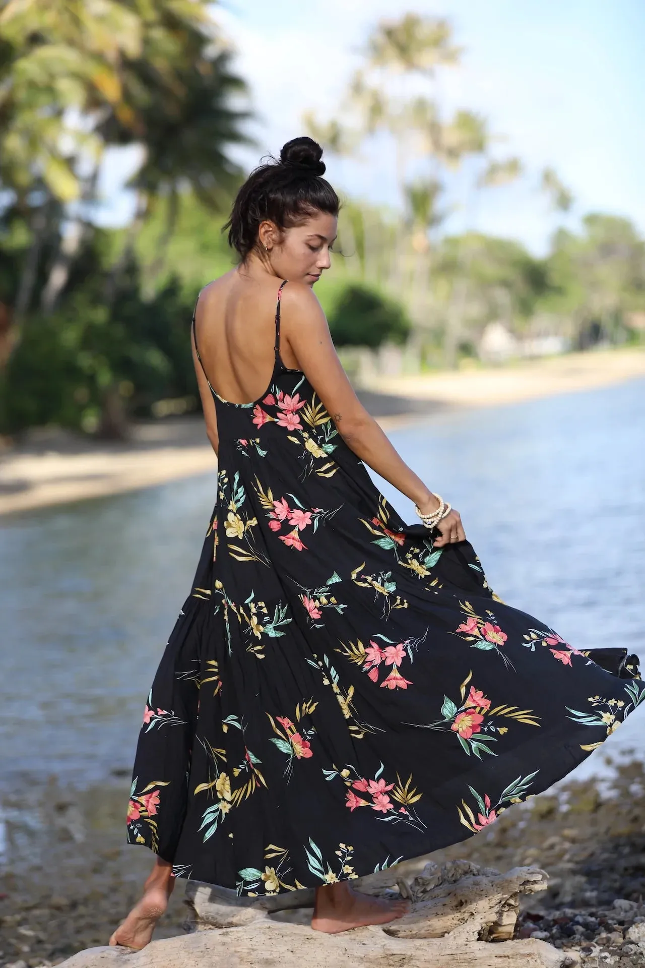 Ka'anapali Tiered Maxi Dress