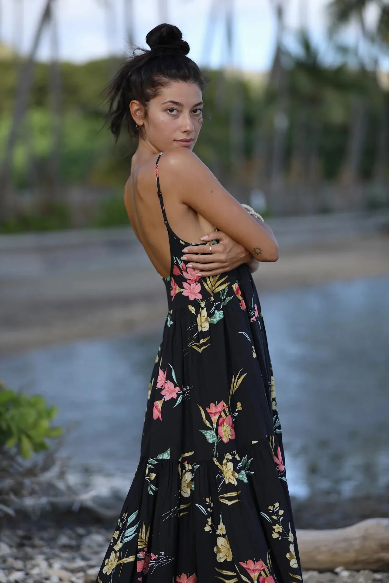 Ka'anapali Tiered Maxi Dress