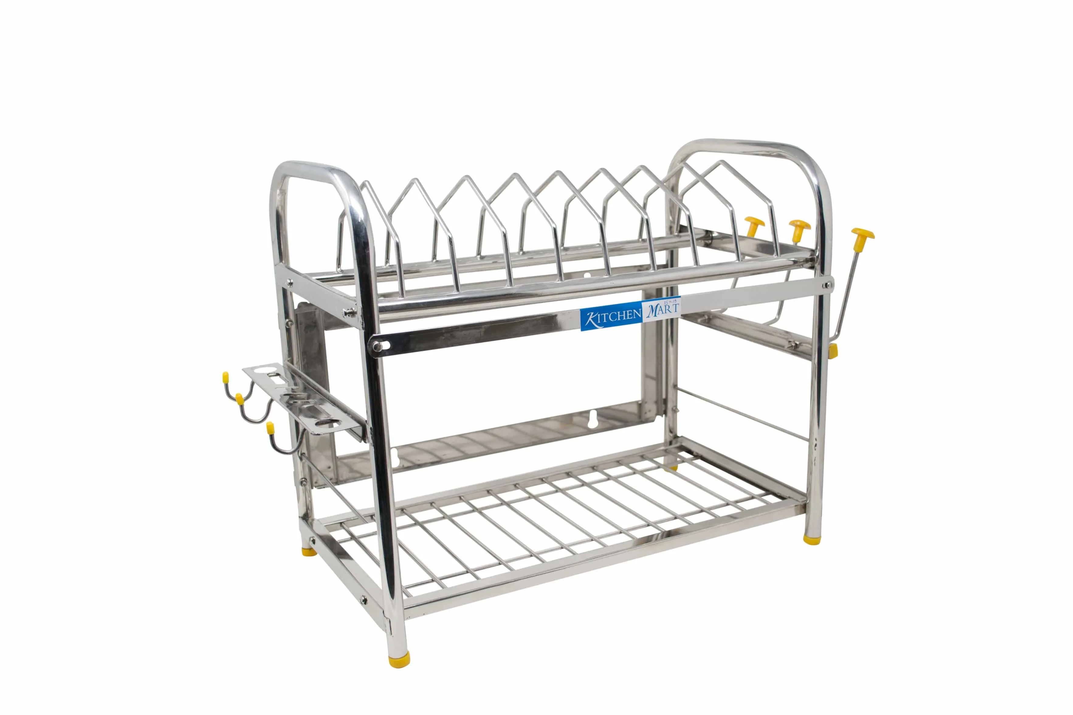 Kitchen Mart Stainless Steel Kitchen Rack (15 x 18 inch)