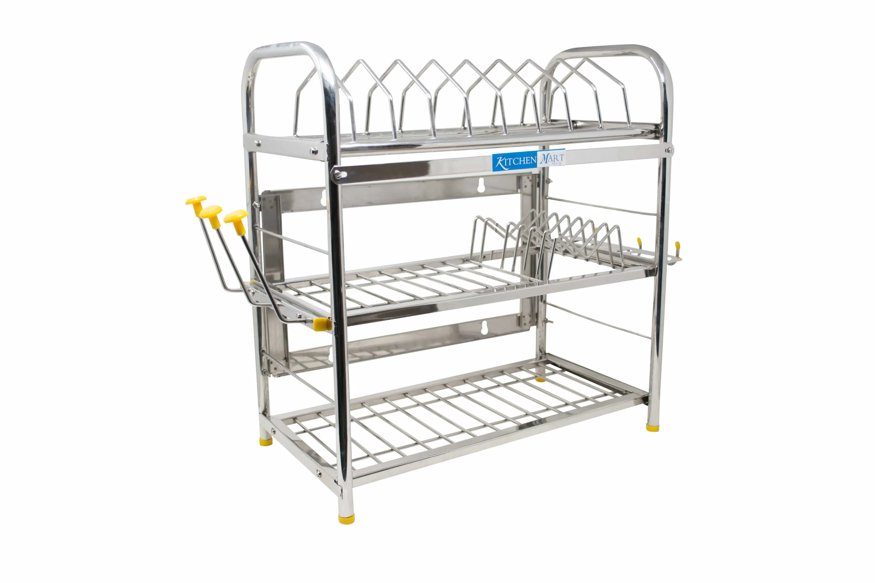 Kitchen Mart Stainless Steel Kitchen Rack (18 x 18 inch)