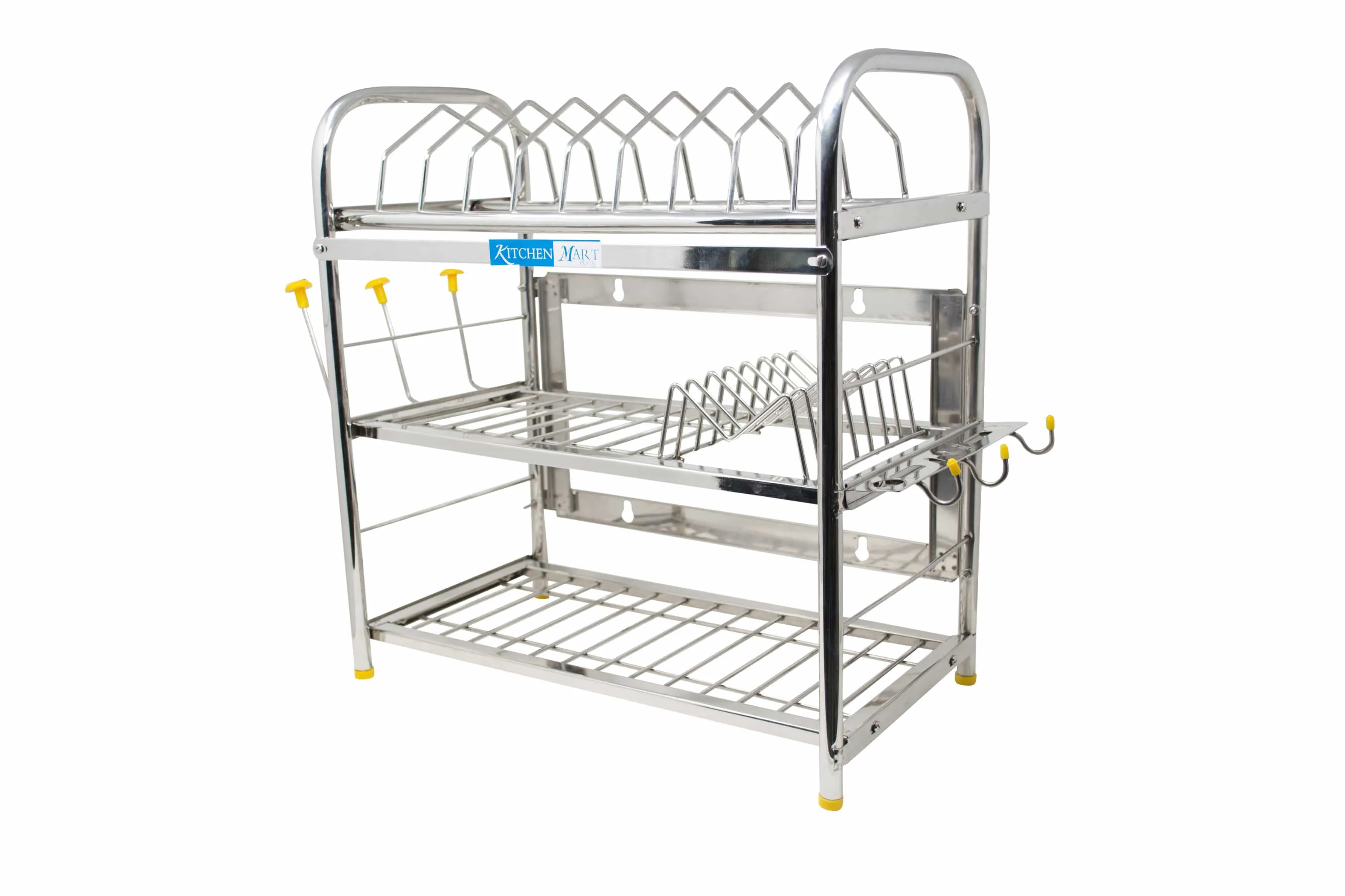 Kitchen Mart Stainless Steel Kitchen Rack (18 x 18 inch)