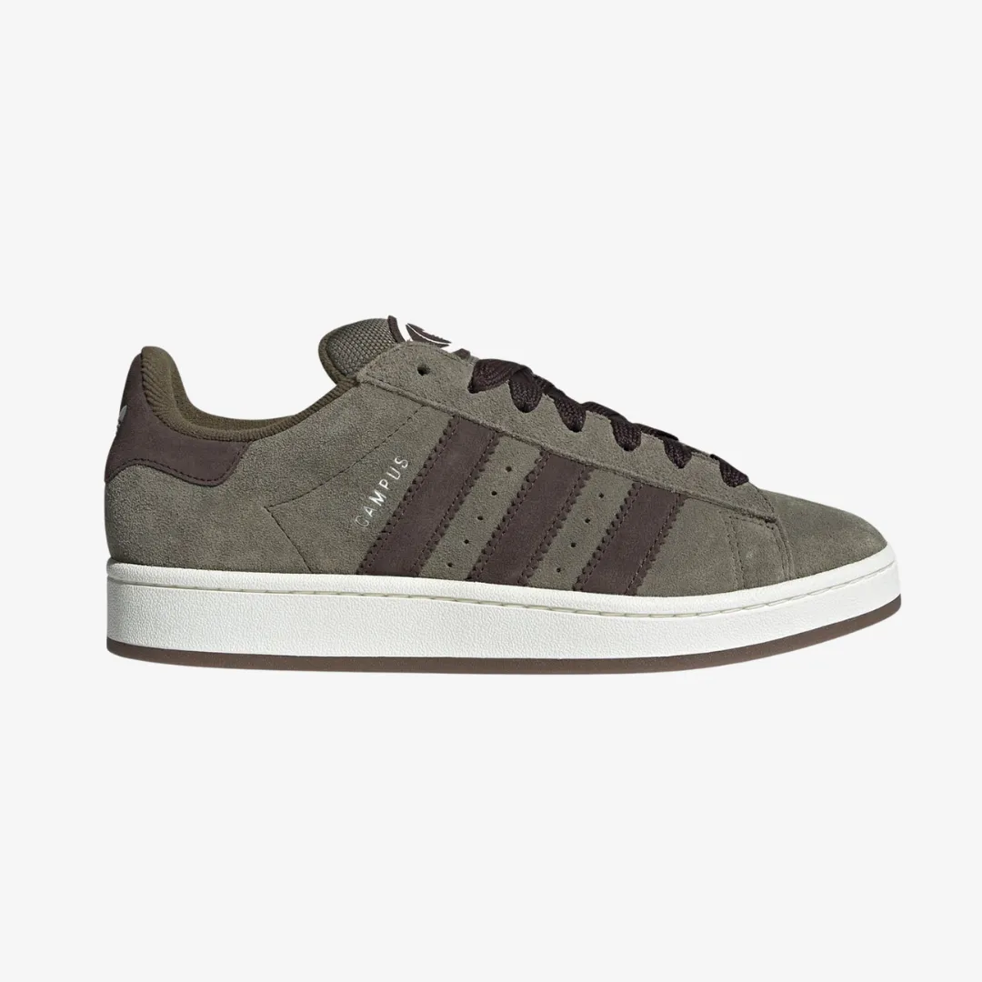 mens adidas campus 00s (olive/brown)