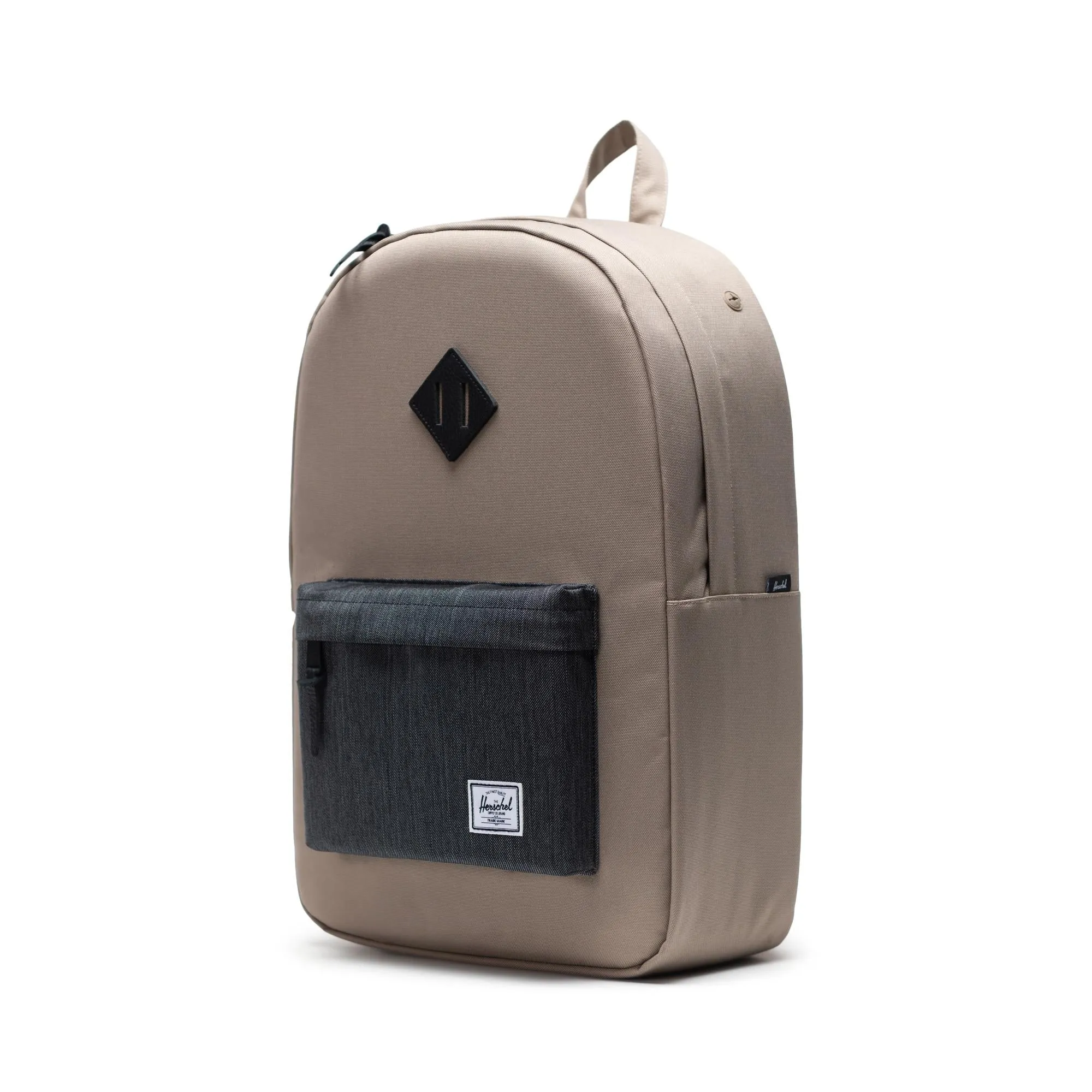 Mochila Herschel Heritage Timberwolf/Black Denim