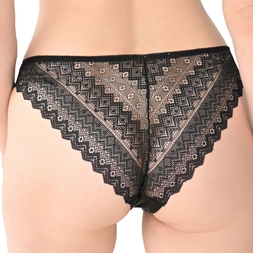 Pantie coordinable con encaje 73988 Lady Carnival