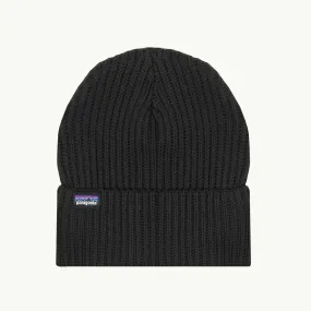 Patagonia Fishermans Rolled Beanie - Black