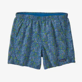 Patagonia Women's Baggies Shorts - 5" - Floral Fun: Vessel Blue