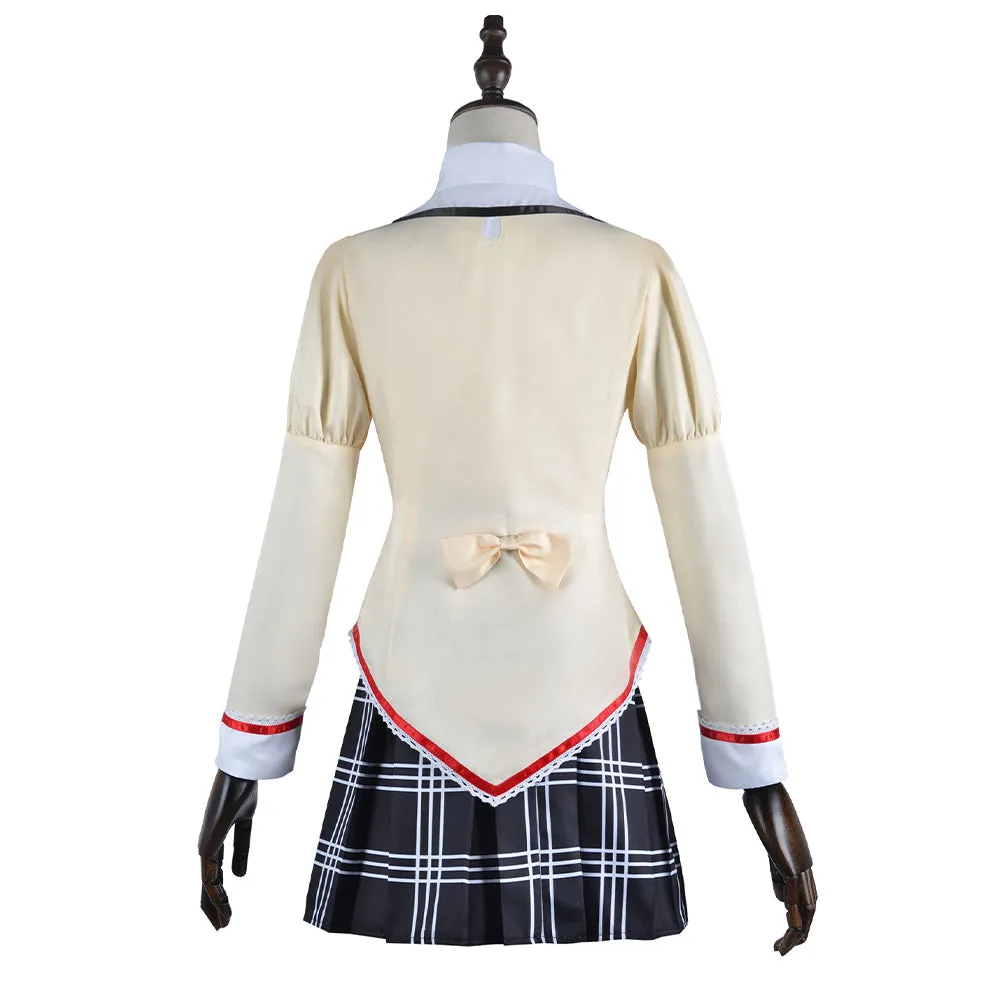 Puella Magi Madoka Magica- Akemi Homura Cosplay Costume Outfits Halloween Carnival Suit