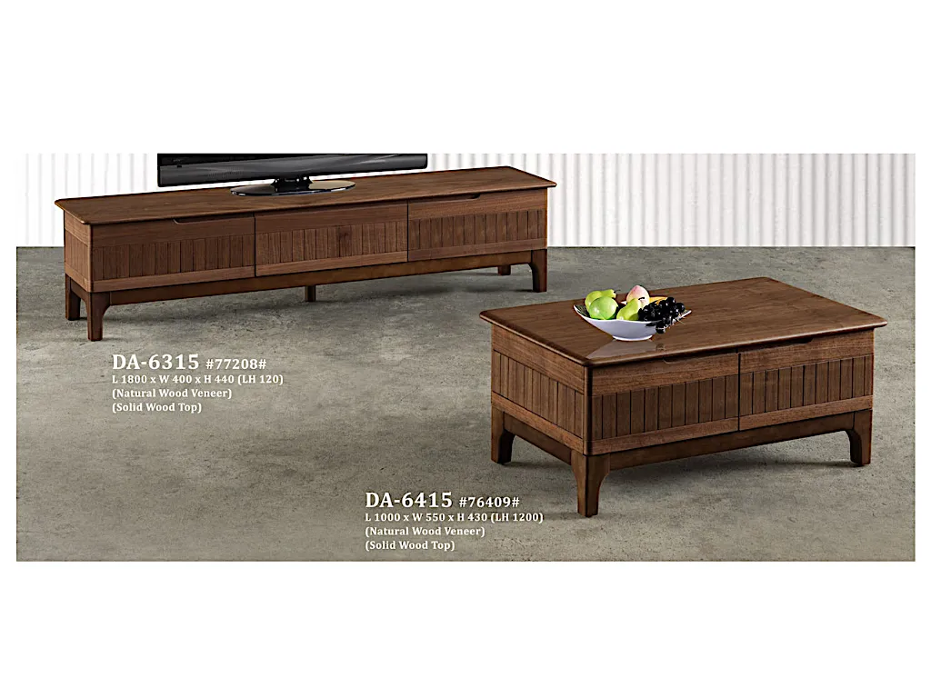 Riki Solid Wood TV Console (DA6315)