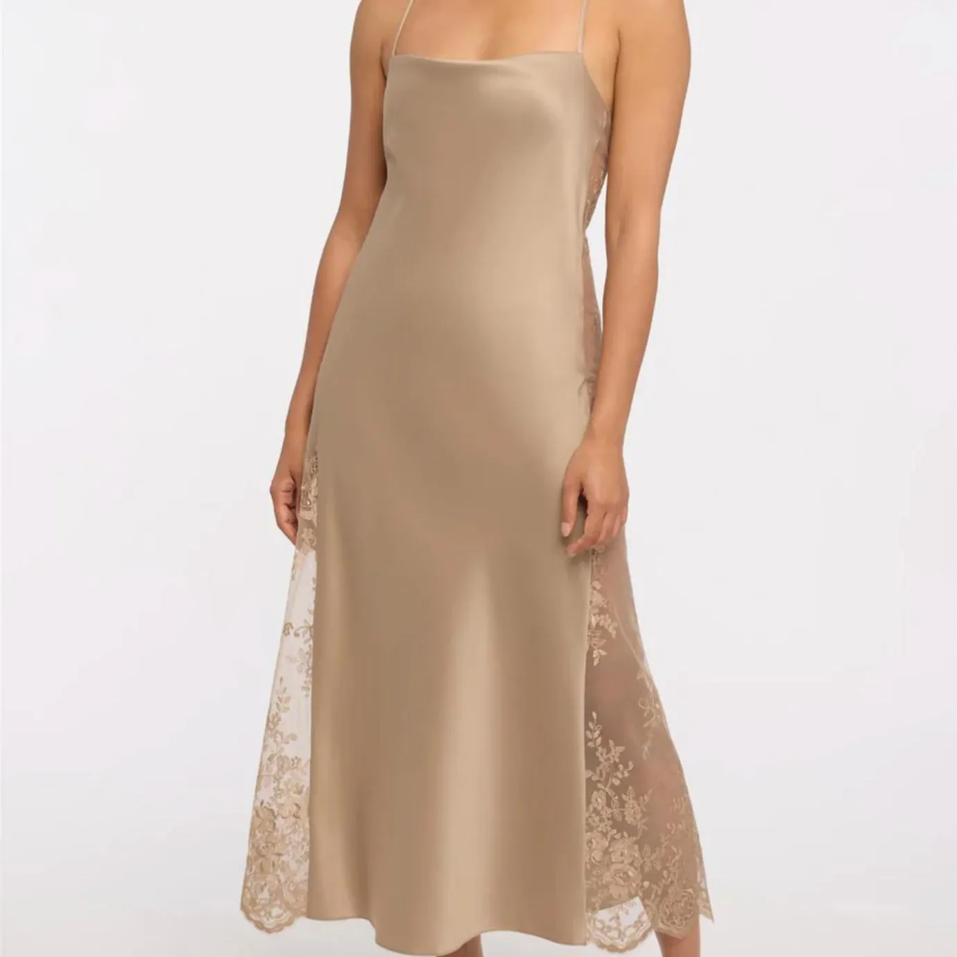 Rya Collection Darling Long Gown 219 in Latte