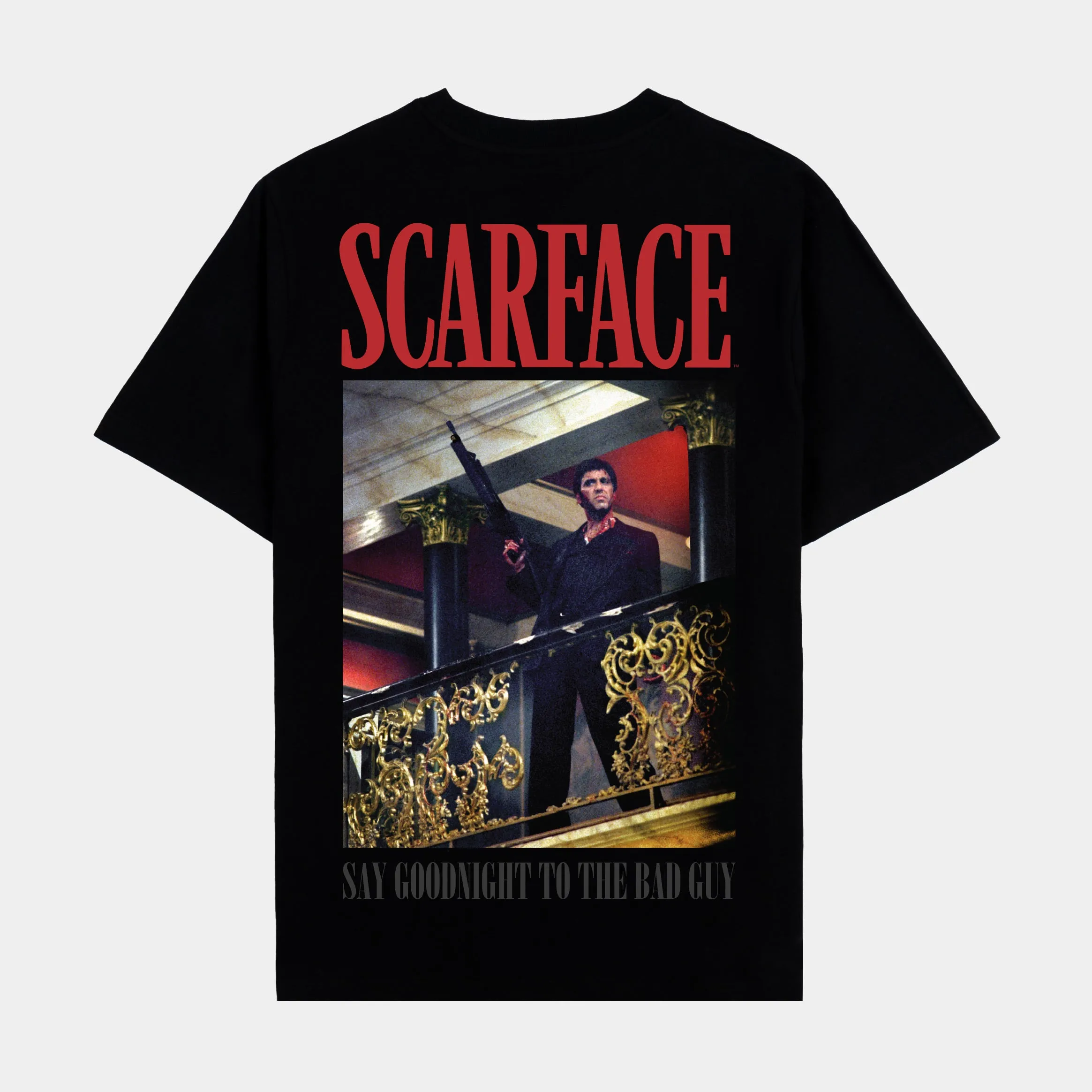 SP x Scarface Goodnight Mens Short Sleeve Shirt (Black)