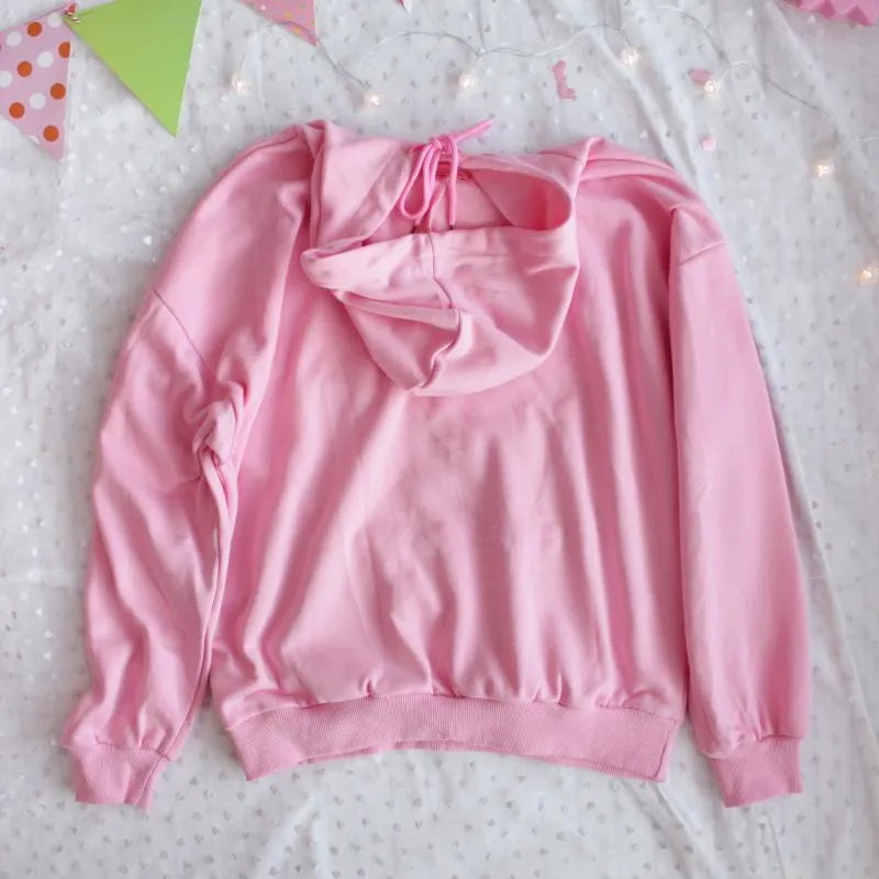 SWEET ''STRAWBERRY MILK'' HOODIE BY23105