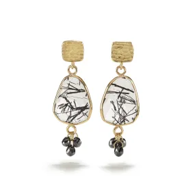 Tourmalated Quartz Earrings